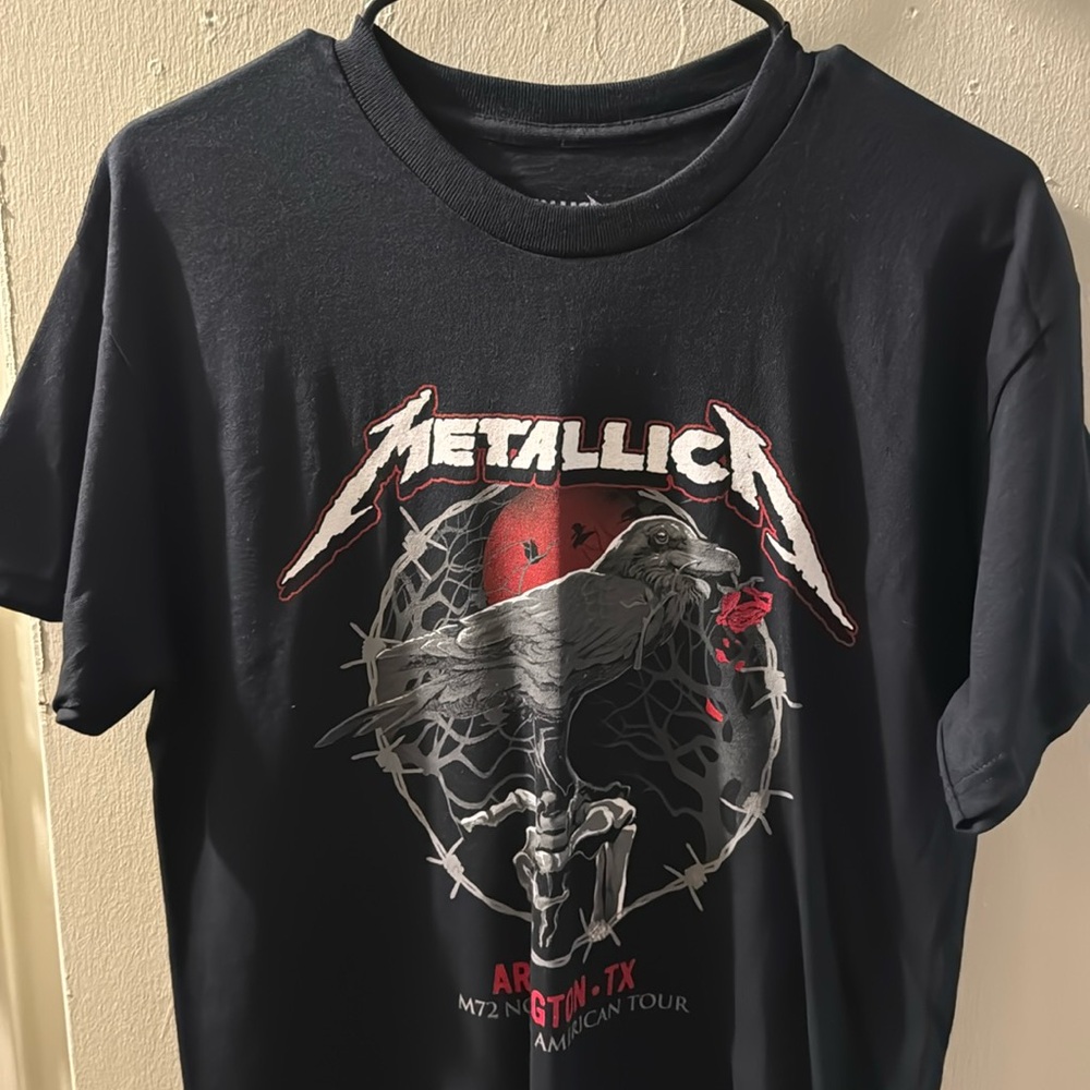 Metallica tour shirt 2023